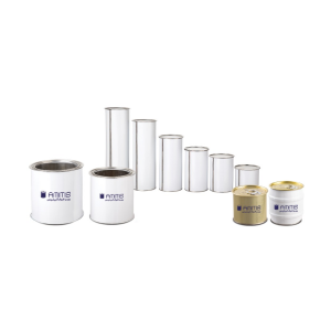 قوطی های فلزی استوانه ای